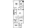 Second floor plan showing bedrooms, loft, and laundry room at 31448 Woodland Race Loop, Wesley Chapel, FL 33545