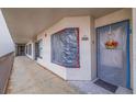 Condo hallway with access to unit 203, currently under renovation at 1316 Pasadena S Ave # 203, South Pasadena, FL 33707