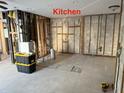 Renovation in progress in kitchen with tiled floors at 259 Medallion Blvd # B, Madeira Beach, FL 33708