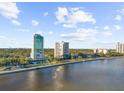 Waterfront high rise building showcasing city views and landscaping at 2611 Bayshore Blvd # 1103, Tampa, FL 33629