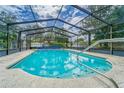 Relaxing screened-in pool area, ready for summer fun at 39093 Citadel Cir, Zephyrhills, FL 33542