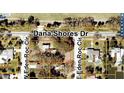 Property location shown with surrounding homes and streets at 3700 Dana Shores Dr, Tampa, FL 33634