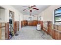 Living room stripped to the studs, ready for remodel at 154 81St N Ave, St Petersburg, FL 33702