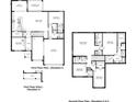 Two-story home floor plan with 4 bedrooms, 3 baths, and a 2-car garage at 16010 10Th E Ave, Bradenton, FL 34212
