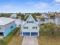 Waterfront property with a-frame home, in a quiet community at 3363 Poinsettia Dr, Hernando Beach, FL 34607