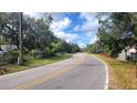 Residential street view with trees and homes at 12403 Banbury Ave, New Port Richey, FL 34654