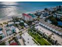Aerial view of condo community near beach at 19725 Gulf Blvd # 46, Indian Shores, FL 33785