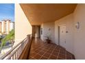 Building hallway with tiled floors at 12077 Gandy N Blvd # 332, St Petersburg, FL 33702