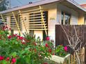 Mid-century home with unique architectural details and lush landscaping at 2666 44Th S St, Gulfport, FL 33711