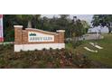 Abbey Glen community entrance, welcoming residents to this desirable neighborhood at 36179 Welsh Glade Rd, Dade City, FL 33525