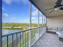Screened balcony overlooking a lake at 6450 Shoreline Dr # 9203, St Petersburg, FL 33708