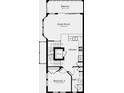 Second floor plan featuring kitchen, great room, bedroom, and bath at 1623 Sea Haven Dr # 301, Punta Gorda, FL 33950
