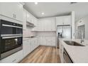 Well-equipped kitchen boasting stainless steel appliances and quartz countertops at 4202 Big Sky Dr, Spring Hill, FL 34604