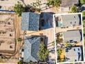 Aerial view of two houses with gray roofs at 822 Gulf Blvd # 4-6, Indian Rocks Beach, FL 33785