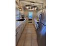 Bright kitchen featuring stainless steel appliances and ample counter space at 2348 Shelley St # 4, Clearwater, FL 33765