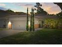 Charming single-story home with a two-car garage, lawn, and well-kept landscaping at 3611 19Th N St, St Petersburg, FL 33713