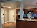 A spacious kitchen with granite countertops and stainless steel appliances for a modern touch at 2333 Feather Sound Dr # B301, Clearwater, FL 33762