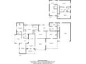 Detailed floor plan showcasing the layout of the two-story home, including room dimensions at 1110 W Coral St, Tampa, FL 33602