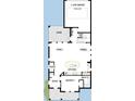 A clear view of the home's first-floor layout, showing the kitchen, garage, and lanai at 441 42Nd Ne Ave, St Petersburg, FL 33703