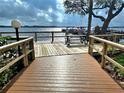 Community dock with lake access for fishing and boating at 90 S Highland Ave # 423, Tarpon Springs, FL 34689