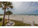 Relax on the beautiful, private beach with volleyball and white sand at 18400 Gulf Blvd # 1505, Indian Shores, FL 33785