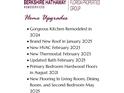 Berkshire Hathaway ad highlighting home upgrades including a remodeled kitchen, new roof, and updated bath at 6145 55Th N Ave, St Petersburg, FL 33709