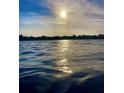 Beautiful lake view reflecting sun beams on the water and trees in the distance at 1903 Haven Bend, Tampa, FL 33613