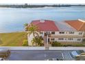 Beautiful waterfront building with private parking and well-maintained landscaping at 6265 Sun Blvd # 101, St Petersburg, FL 33715