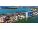 Waterfront condos offer stunning views with pool, near bridge, and easy access to coastal attractions at 7300 Sunshine Skyway S Ln # 202, St Petersburg, FL 33711