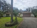 Charming single-story home boasts a two-car garage, beautiful landscaping and a well-maintained lawn at 6524 Coronet Dr, New Port Richey, FL 34655