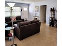 Spacious living room with comfortable furnishings and natural light at 675 Marjon Ave, Dunedin, FL 34698