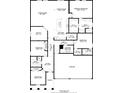 Detailed floor plan showcasing the layout and dimensions of this spacious 2,550 sq ft home at 197 Rain Berry Ave, Ruskin, FL 33570