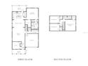 Detailed floor plan showcasing spacious layouts for the first and second floors, including bedrooms and recreation space at 108 37Th Ne Ave, St Petersburg, FL 33704