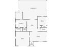 Detailed floorplan showcasing the layout with dimensions for bedrooms, bathrooms, kitchen, and living areas at 7034 Southwind Dr, Hudson, FL 34667