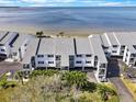 Aerial view of condos with direct water access at 808 Bahia Del Sol Dr # 14, Ruskin, FL 33570
