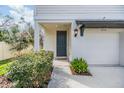 Inviting front entrance of home with a well-kept lawn and a freshly painted front door at 2710 Chestnut Creek Pl, Brandon, FL 33510