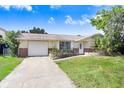 Inviting single Gathering home with a well manicured lawn and mature landscaping in a desirable neighborhood at 5510 Berlin Dr, Port Richey, FL 34668