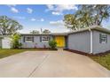 Charming single-story home featuring a well-maintained front yard and painted brick facade at 7030 19Th N Way, St Petersburg, FL 33702