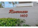 Attractive building signage on an exterior wall at 1400 1St W Ave # G1, Bradenton, FL 34205