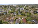 This aerial view shows the property's neighborhood context and location at 1730 Michigan Ne Ave, St Petersburg, FL 33703