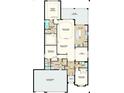 Detailed floor plan of the home showcasing layout and room dimensions at 29912 Rusco Ct, Wesley Chapel, FL 33545