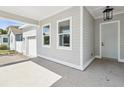 Close up view of the porch, garage and windows of the house at 1753 25Th N Ave, St Petersburg, FL 33713