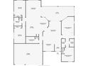 Detailed floor plan of the property showing the layout of rooms and dimensions at 18951 Grand Club Dr, Hudson, FL 34667