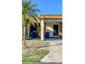 Charming exterior view showcasing the home's design and curb appeal at 9221 Repondo Pl, New Port Richey, FL 34655