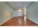 Spacious living room featuring hardwood floors and ample natural light at 3904 Executive Cir, Plant City, FL 33566