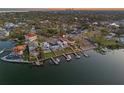 Waterfront property with a private dock offers gorgeous views and easy access to boating and water activities at 1843 Bayou Grande Ne Blvd, St Petersburg, FL 33703