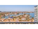 Scenic water view of the surrounding neighborhood from the condo's balcony at 400 64Th Ave # 1108, St Pete Beach, FL 33706