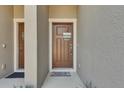 Inviting front door with a 