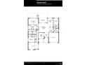 Detailed floor plan showcasing the layout of the home, including bedrooms, bathrooms, kitchen, and living areas within 2,527 square feet at 6614 Summit View Dr, Brooksville, FL 34601