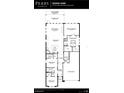 Detailed floor plan featuring a 3-car garage, island kitchen, lanai, and primary bedroom at 322 Holly Bank Ave, Nokomis, FL 34275
